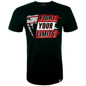 Тениска - Venum Fight your Limits T-Shirt - Black