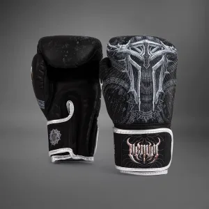 Venum Gladiator 5.0 Boxing Gloves - Black/Silver
