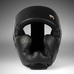 Venum Impact Evo Scales Headgear - Black