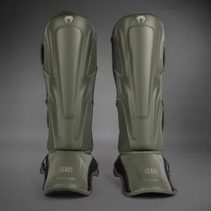 Venum Impact Evo Shin Guards - Military Green