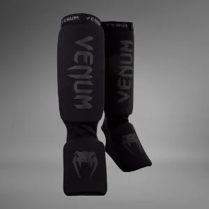 Venum Kontact Shin Guards - Black/Black