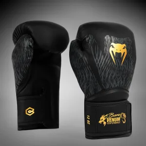 Venum x Chimaev Boxing Gloves - Black/Gold - 14 oz