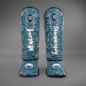 Venum x Tawanchay Shinguards Blue/White