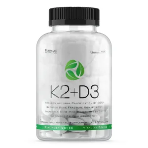 Витамин K2+D3 Ultimate Nutrition 120 таблетки